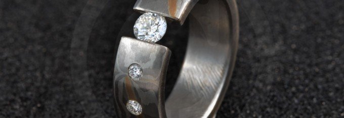 bague mokume gane