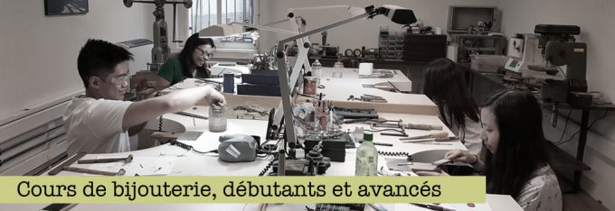 Cours de bijouterie et de création de bijoux